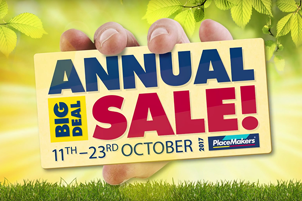 Placemakers Labours Day Sale